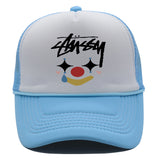 Stussy Hat Personality Fashion Printed Baseball Cap Outdoor Leisure Shade Sun Protection