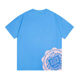 Synaworld T Shirts central cee Short Sleeve Classic Letter Print Loose Casual T-Shirt