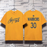 Basketball Sports T Shirt Curry 30 Thompson 11 Basketball Sports T-Shirt Student Loose Casual Breathable Short Sleeve Men
