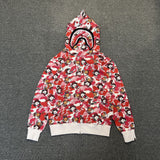 Bape Hoodie Zip-Up Cardigan Hoodie