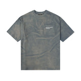 ERD T Shirts Cartoon Print Loose-Fitting Casual T-shirt Men
