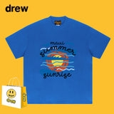 Drew T Shirts Face Graffiti Printing
