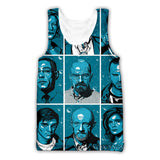 Heisenberg T Shirt Summer Thin Men'S Vest Deadly Poison Master Printing Stylish T-Shirt