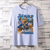Basketball Sports T Shirt Loose Short-Sleeved T-Shirt Boys James Basketball Sports Half Sleeve