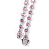Chains Color Matching Zirconium Hip Hop Zircon Clavicle Chain Spectrum St. Valentine's