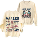 Thing At A Time Last Night Morgan Sweatshirt