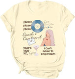 Country Music Concert Shirt for Women Cute Graphic
