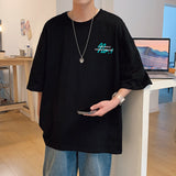 Nasa T Shirt Short Sleeve Men'S Summer Pure Cotton Loose And Simple Half Sleeve