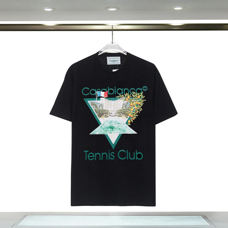 Casablanca T Shirts Fashion Casual Crew Neck Tee