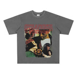 Film Star T Shirt Movie This Killer Is Not Too Cold Trendy Pure Cotton Short Sleeve Loose T-shirt Men and Women
