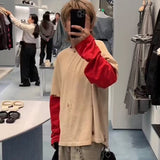 MIJKO Mens Jacket Old Long Sleeve T-Shirt