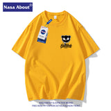 Nasa T Shirt Loose Cotton Short Sleeve T-Shirt Trendy Half Sleeve