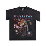 Basket Ball Star T Shirt Printed Short Sleeve Loose T-shirt