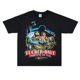 Film Star T Shirt Movie Tucker and Dale Vs Evil Pure Cotton Loose Short Sleeve American Retro T-shirt Men and Women