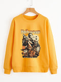 Colorful Halloween the is to stay Sweatshirt Hor