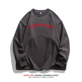 Men Pullover Hoodie Spring Sweater Men American Style Loose All-Match Fashion Spring and Autumn Leisure