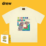 Drew T Shirts Graffiti Printing T-shirt