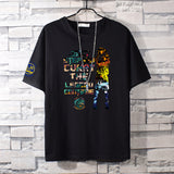 Basketball Sports T Shirt Curry Sports Short-Sleeved T-Shirt Male Student Loose-Fitting Plus Size Half-Length Sleeves