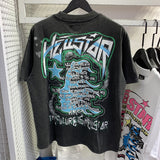 Hellstar T Shirt Casual Loose