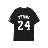 Basketball Sports T Shirt Nba Basketball Cotton Short-Sleeved T-Shirt Male Student Sports Kobe James Owen Curry