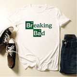 Heisenberg T Shirt Breaking Bad Printed round Neck Men's and Women's Short Sleeve T-shirt
