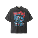 Unisex T-Shirts Vintage GALLERY DEPT Hip hop Tee