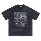 ERD T Shirts Spring and Summer Melancholy Boy Rich Second Generation
