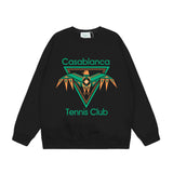 Casablanca Sweatshirts Autumn and Winter Sweater Men