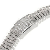 Chains 21mm Design Centipede Chain Necklace Copper Full Diamond Animal Spectrum