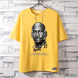 Basketball Sports T Shirt Basketball Sports Trendy Printed Short-Sleeved T-Shirt Men'S Loose