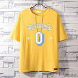 Basketball Sports T Shirt Summer Short-Sleeved T-Shirt Men'S And Women'S Nba Lakers Weishao Leisure Sports