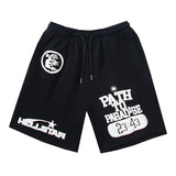 Men Shorts2024 Summer Loose Sports Beach Pants Vintage Shorts