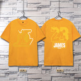 Basketball Sports T Shirt Short-Sleeved T-Shirt Men'S Loose Casual Sweatshirt Trendy Kobe James Curry Owen