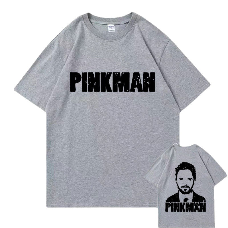 Heisenberg T Shirt Deadly Poison Artist Printed Casual Couple T-shirt Summer Menswear round Neck Short Sleeve