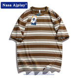 Nasa T Shirt Short Sleeve Men'S Casual All-Match T-Shirt