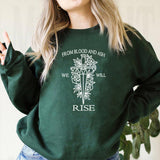 From Blood and Ash We Will Rise Sweatshirt FBAA Jennifer