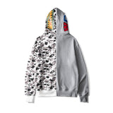 Aape Hoodie Men's Color Matching Camouflage Coat Casual Thin Hoodie