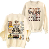 Western Luke Combs County Music Sweatshirt Round