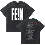 Cactus Jack Utopia Graphic Tshirt Washed Vintage Setwear Men