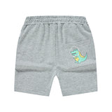 Boy Shorts Cartoon Dinosaur Casual Shorts Summer Thin Children Baby Summer Clothing Cotton