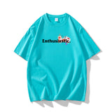 Nasa T Shirt Loose Men'S And Women'S Short-Sleeved Couple T-Shirt