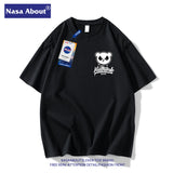 Nasa T Shirt Loose Cotton Short Sleeve T-Shirt Trendy Half Sleeve