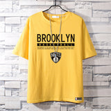 Basketball Sports T Shirt Summer Loose Short Sleeves T-Shirt Men'S Basketball Nets Owen Durant