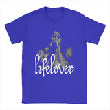 T-shirt Lifelover Men's and Women's Printed Short Sleeves