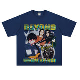 Film Star T Shirt Rock beyond Band Printed Loose Retro Cotton T-shirt for Men and Women