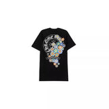 CHH Chrome Heart T Shirts Croix Cross Color Leather Printed Short Sleeve T-Shirt