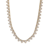 Chains Diamond Necklace Love Full Diamond Necklace ins St. Valentine's Spectrum