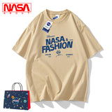 Nasa T Shirt Short Sleeve T-Shirt Men'S Half Sleeve