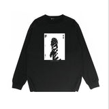 Purple Brand Long Sleeve T-Shirt Fashion Loose Long Sleeve Top
