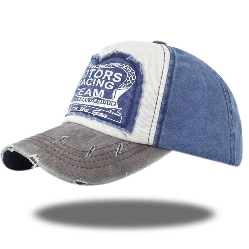 Baseball Cap Hole Silk Screen Printing Baseball Cap Sun-Poof Peaked Cap Hole